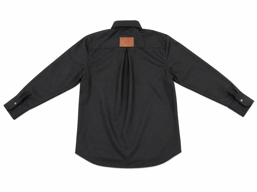 BLACK LEATHER SLEEVE