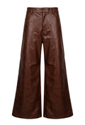BROWN LEATHER PANTS